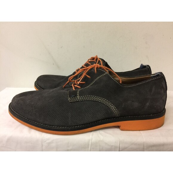 Aldo size 12 Men gray Suede Lace-Up Casual Dress Oxfords shoes main image 6